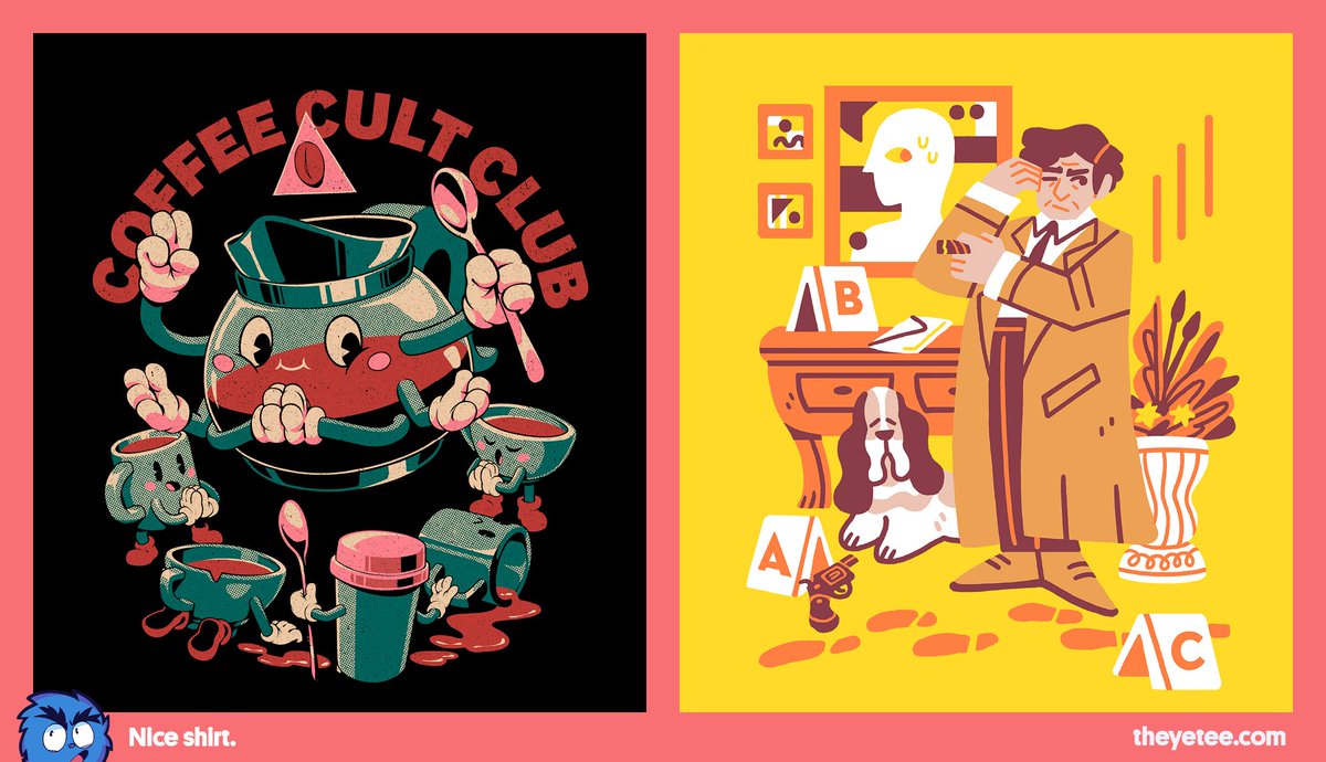 LAST CHANCE! In one hour, these #dailytees will catch the criminal in the act at the last second! Act fast! theyetee.com