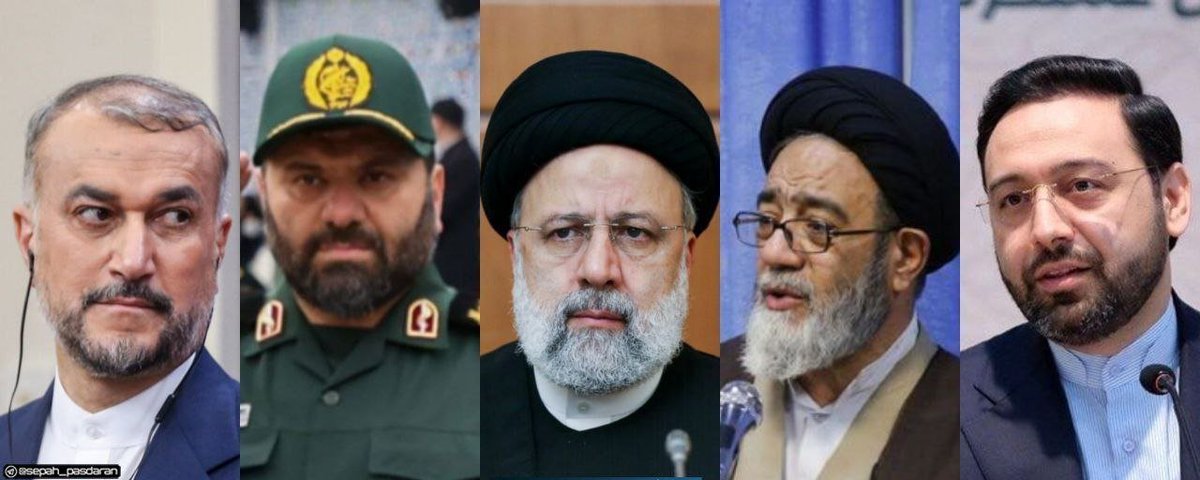 Iranian #Mehr Agency: The helicopter was carrying the President of the Republic, the Minister of Foreign Affairs, the representative of the Guardian Jurist in East Azerbaijan Province & the head of the province, along with his companions & the pilot. #Iran @qudsn #Update