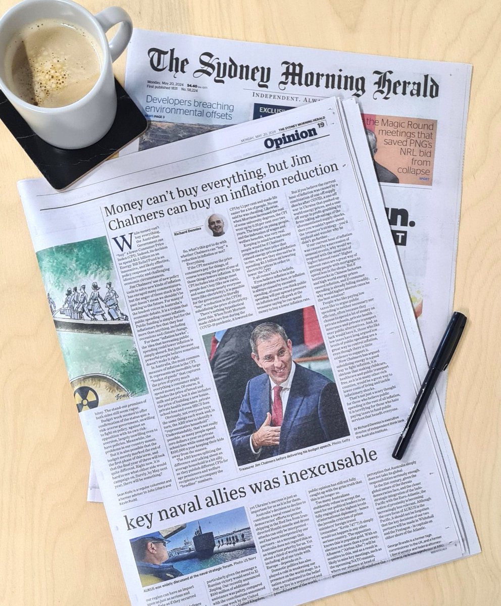 Just because powerful people believe something doesn’t make it right. Spending $3.5 billion on the Energy Bill Relief Fund is an innovative, and likely effective, policy response, writes @RDNS_TAI. Read now in @theage and @smh > smh.com.au/business/the-e… #auspol #Budget24