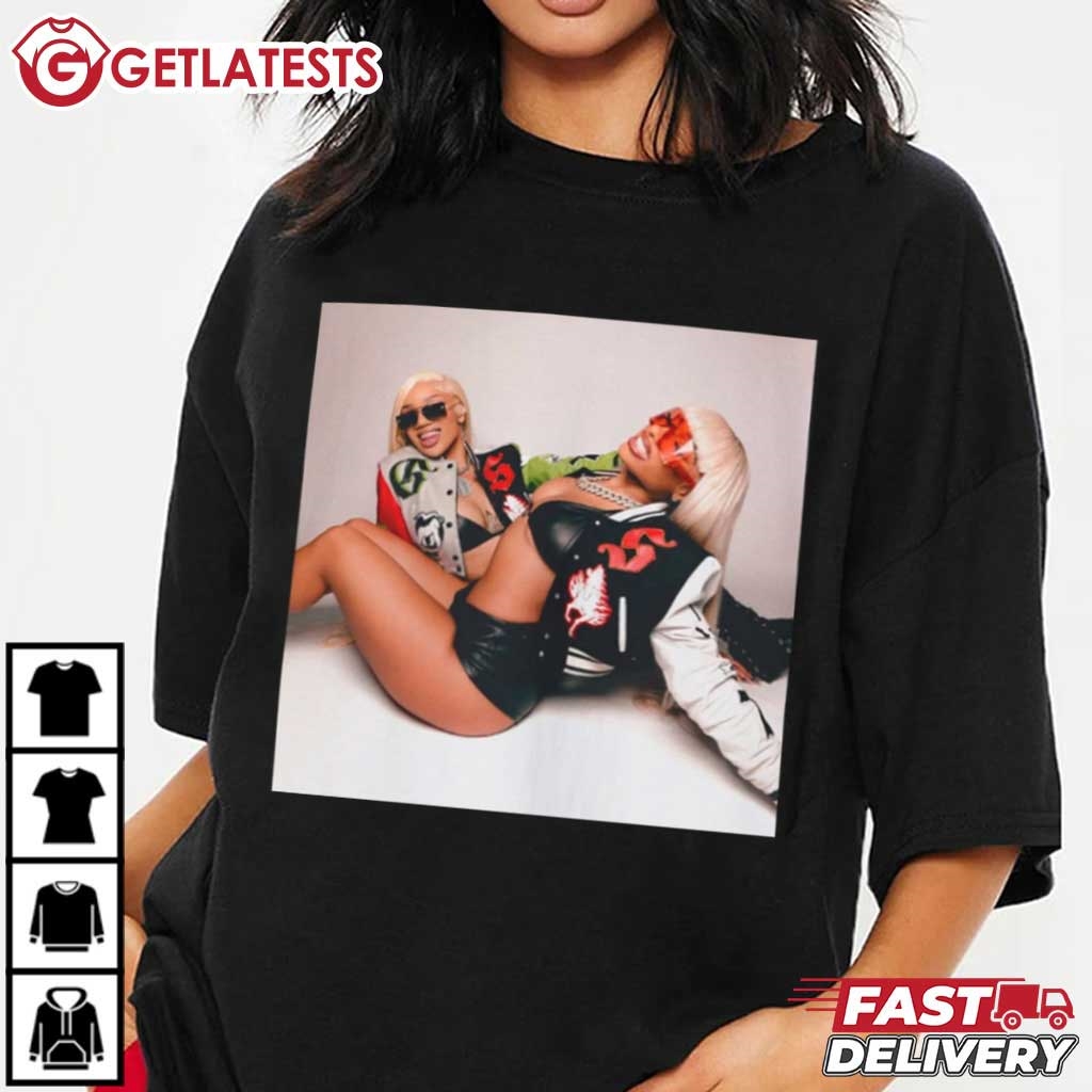 Megan Thee Stallion and Glorilla T-Shirt #MeganTheeStallion #Glorilla #getlatests getlatests.com/product/megan-…