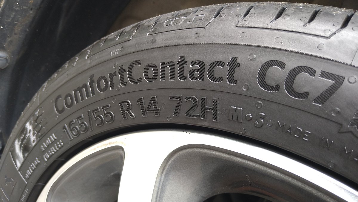 今回はタイヤご購入にあたり
当店を選んで頂き有難う御座います🙇‍♂️

#CONTINENTAL #ComfortContact #CC7
165/55R14 72H を装着させて頂きました✨

🚗空気圧点検お待ちしております🚗

#ニッサン
#ルークス
#コンチネンタル
#タイヤガーデン
#町田ヒルズ