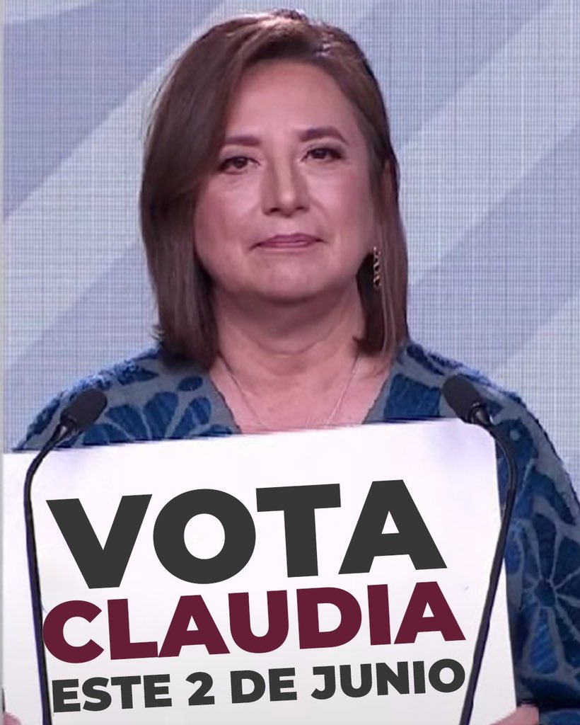#ClaudiaGanaElDebate