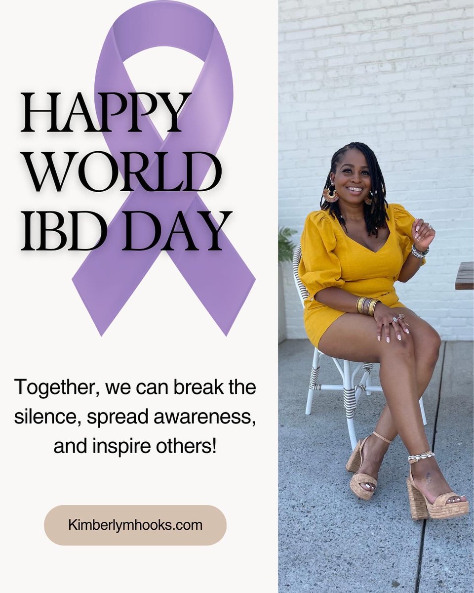 On World IBD Day, we stand with the millions affected by inflammatory bowel disease. Together, we can break the silence, spread awareness, and inspire others! 🤗⁣
⁣
💜HAPPY WORLD IBD DAY💜 #ibdawareness #ibdadvocate #IBD #WorldIBDDay2024
⁣
In Good Health,⁣
Kimberly