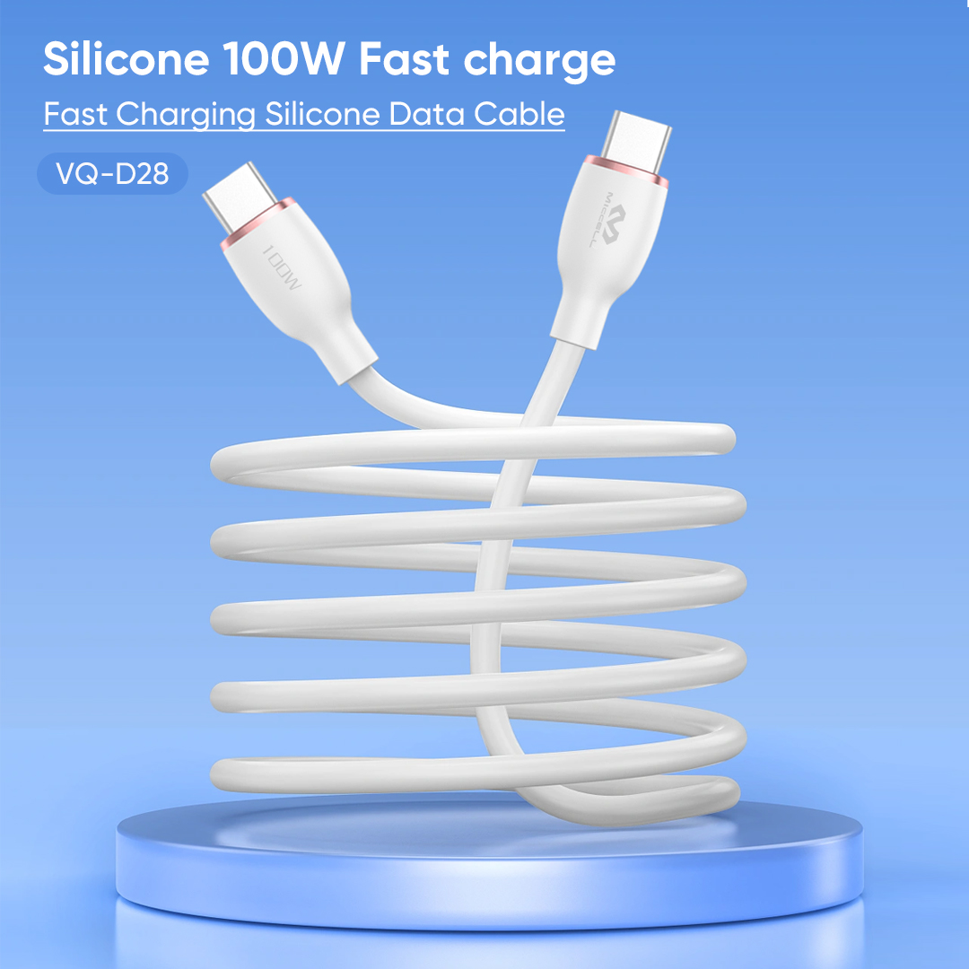 Veaqee's tweet image. Fast charge your #smartdevices in style with D28 Silicone #USBCable🔌

It is a soft-touch, tangle-resistant, premium #siliconecable with a powerful #100W charging capacity for USB-C devices, MacBooks, PC laptops, tablets and #phones.💯

Trust us, your consumers would love it.