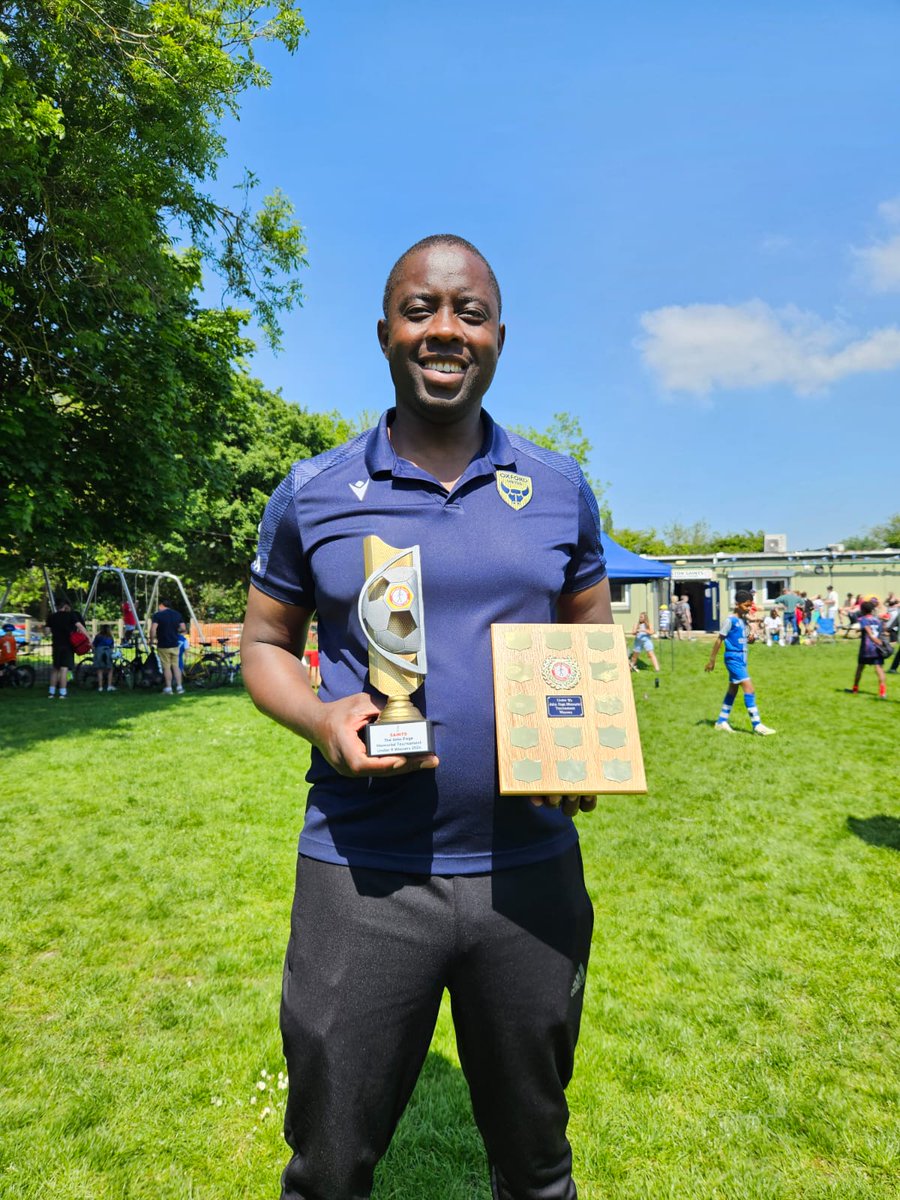NaisonNero's tweet photo. @Florenceparkfc Sometimes you do deserve what you get. Congratulations 👏🏿👏🏿🎉🎉🏆 Thank you very much @MarstonSaints for hosting a well organised tournament. https://t.co/VxkZCvFqkk