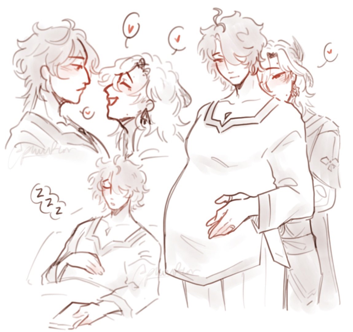 (Mpreg) #kavetham #カヴェアル

Finally some preggytham to feed the masses