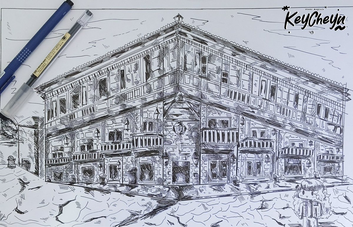 My drawing of Casa Manila
#artph