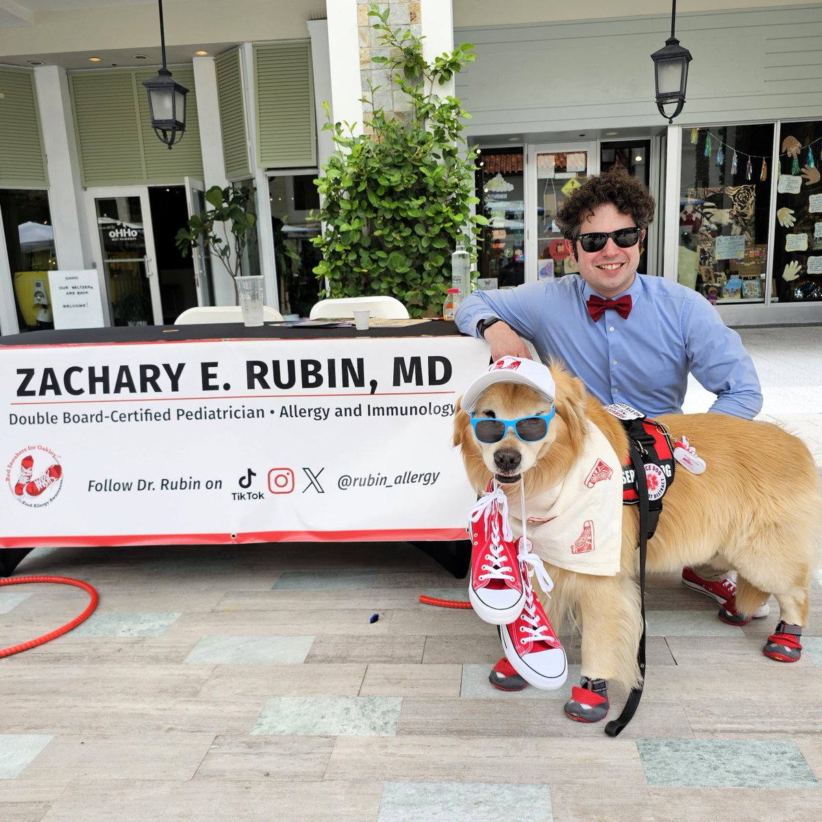 Kobalt's Chronicles (@kobalt_ist_gold) on Twitter photo Seeing old friends & meeting new ones at West Palm Beach, FL, The Square, while celebrating #Internationalredsneakersday.
@micaathomas_ <a href="/emily_duty/">Emily Duty</a> <a href="/rubin_allergy/">Zachary Rubin, MD</a> @wpbfire
#foodallergyawareness #RSFO #dogsoftwitter #dog Seeing old friends & meeting new ones at West Palm Beach, FL, The Square, while celebrating #Internationalredsneakersday.
@micaathomas_ <a href="/emily_duty/">Emily Duty</a> <a href="/rubin_allergy/">Zachary Rubin, MD</a> @wpbfire
#foodallergyawareness #RSFO #dogsoftwitter #dog