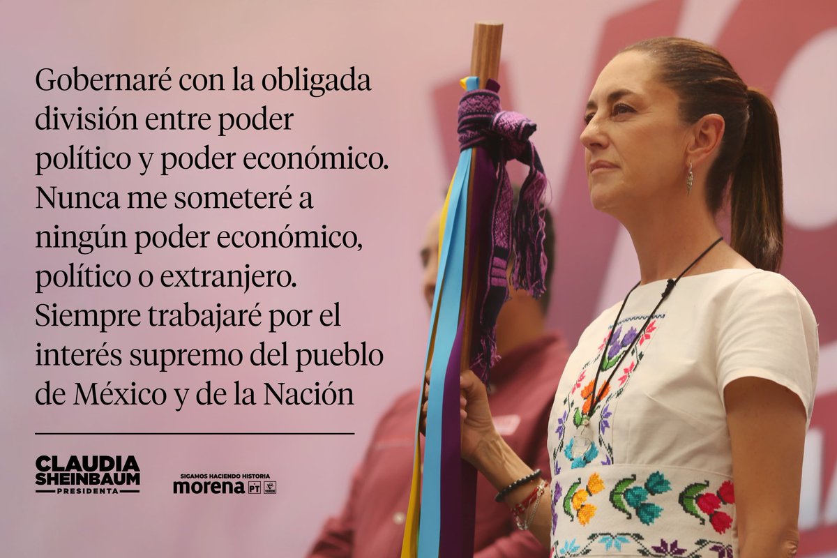 Claudia Sheinbaum Pardo tweet media