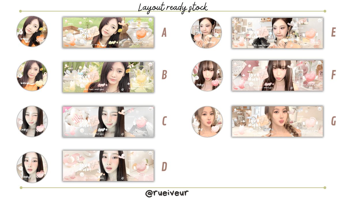 help repost? thankyou! 🍡

hai rue ada layout ready ningning, giselle &amp; belle yang bisa di take dari sekarang<3 pricinya 7k/each ava png - free retext ava only yap>< yang minat bole dm or wa for fastrep ˃ ᵕ ˂

#zonauang