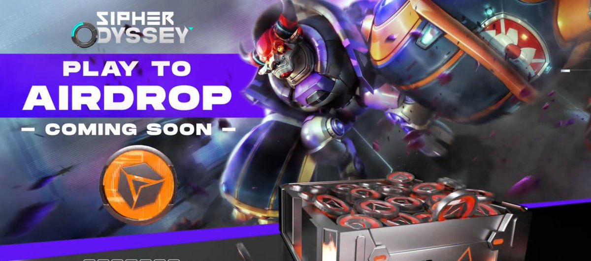 ✨ Sipher OdysseyATHER - #playtoairdrop Coming Soon ✨

mainkan <a href="/playSIPHER/">SIPHΞR</a>  &amp; bersenang-senanglah!

Semakin dalam kemajuan dalam game,
semakin banyak poin yang diperoleh,
dan semakin tinggi alokasi token $ATHER yang akan didapatkan

⚠️ info t.me/SesepuhNFT/8887 
#nftgame #p2a