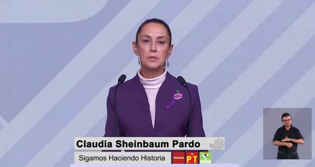 De qué autoritarismo habla la candidata del PRI, será acaso de Tlatelolco, el Halconazo, Aguas Blancas, Acteal, Atenco, Nochixtlán. Se muerde la lengua. Los gobiernos de #Morena respetan los derechos humanos. No reprimen. #ClaudiaPresidenta 🇲🇽