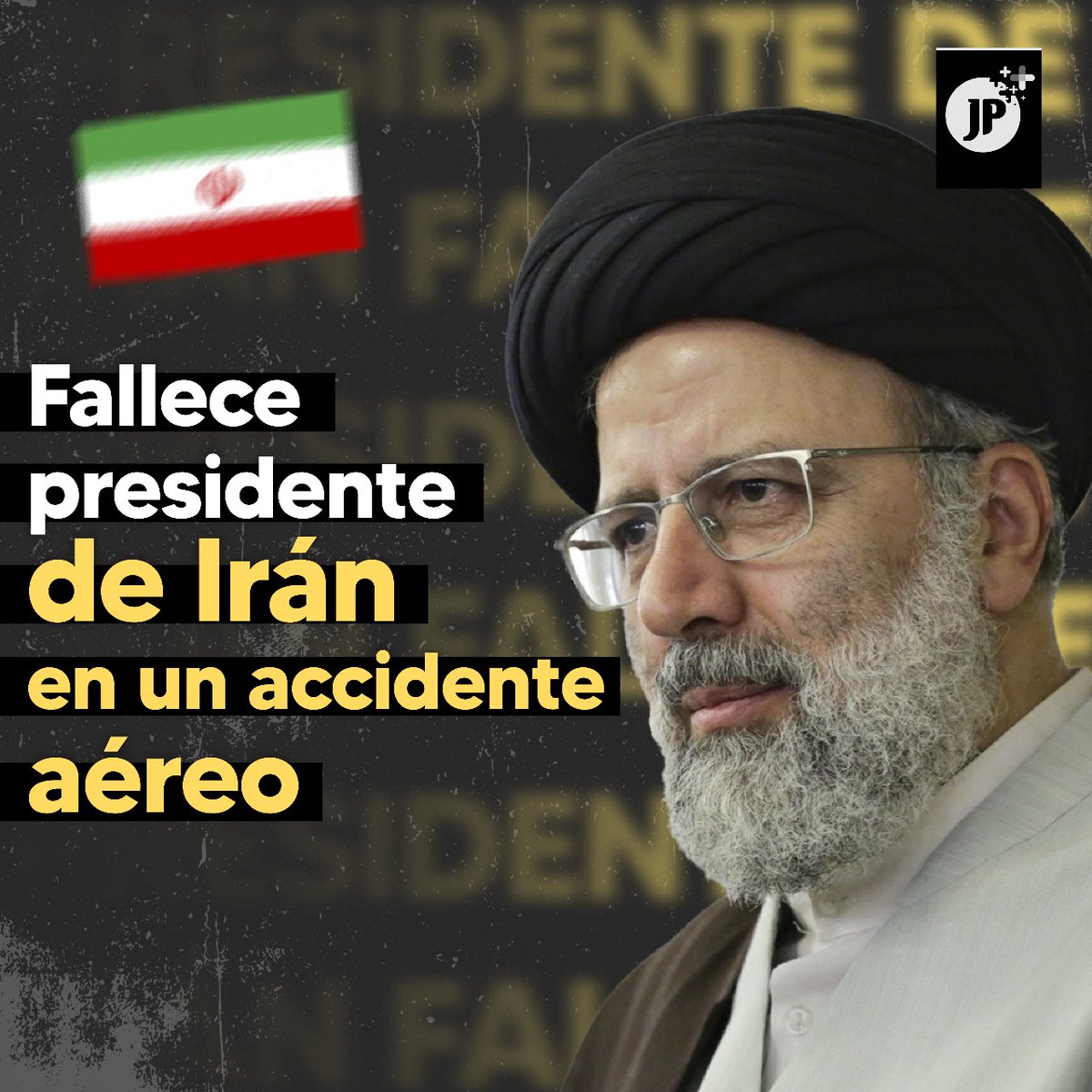 🇮🇷‼️El  presidente de Irán, Ebrahim Raisi, y el canciller, Hossein Amir-Abdollahian, han perdido la vida en un trágico accidente de helicóptero en el noroeste del país.