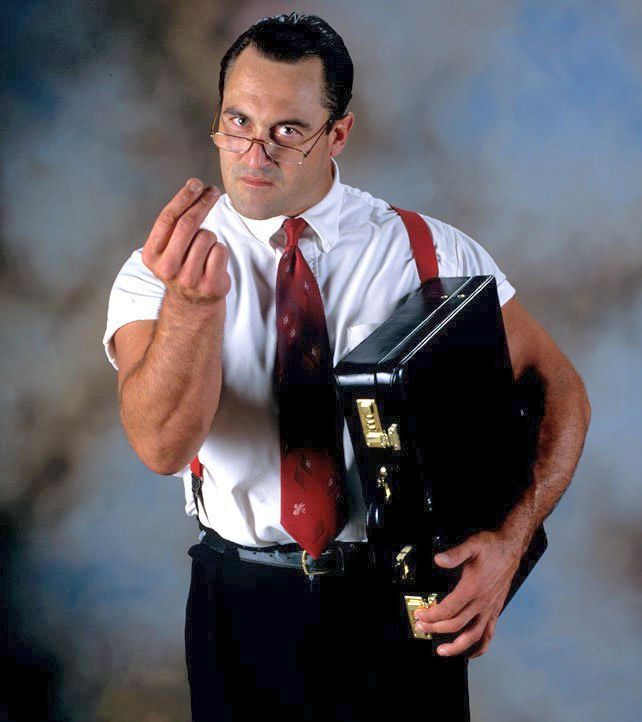 📷 WWF studio shot of the day - Irwin R. Schyster. 📸 Photo from 1992. 🫰🏽💼 #WWF #WWE #Wrestling #IRS
