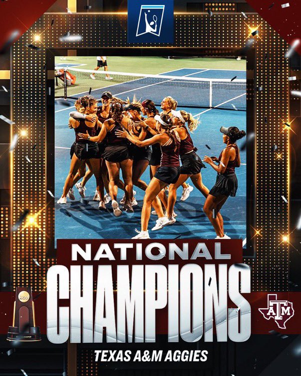 The rain won’t stop em’ 🏆

FOR THE FIRST TIME IN PROGRAM HISTORY TEXAS A&M IS YOUR WOMEN’S NATIONAL CHAMPIONS👍🏼