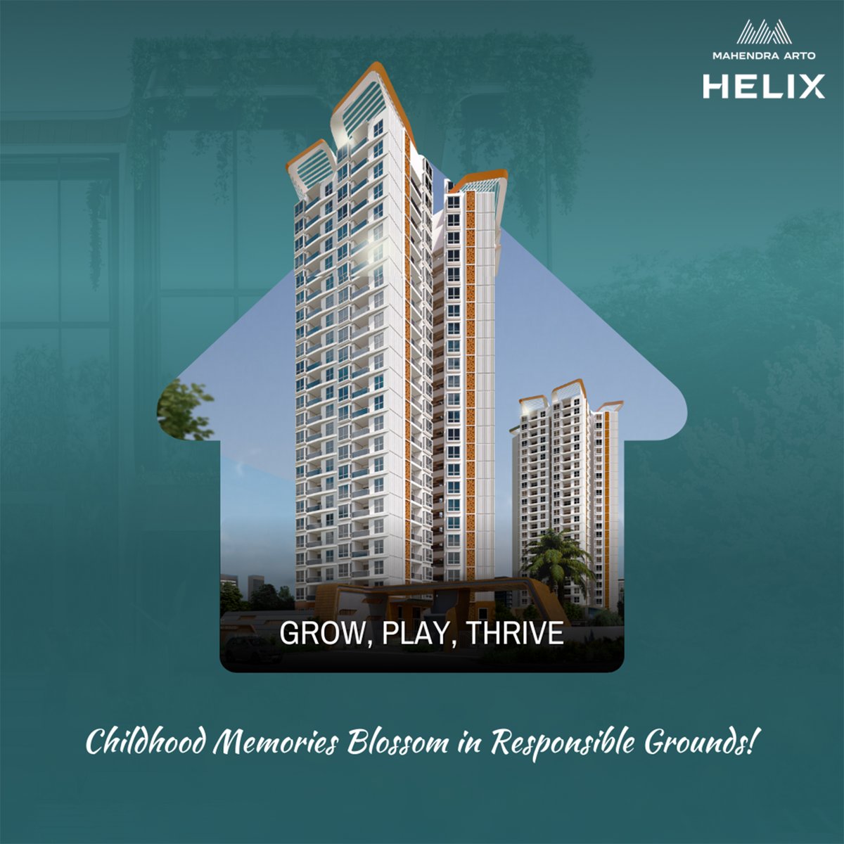 Grow, Play, Thrive
Childhood memories blossom in responsible grounds.
Visit Our Website for More Info: bit.ly/3Uy1nXW
.
.
#mahendraarto #mahendraartohelix #property #2BHKSALE #3BHKSALE #bangalore #apartmentsale #bangalore #FlatsinElectronicCity #realestatelife