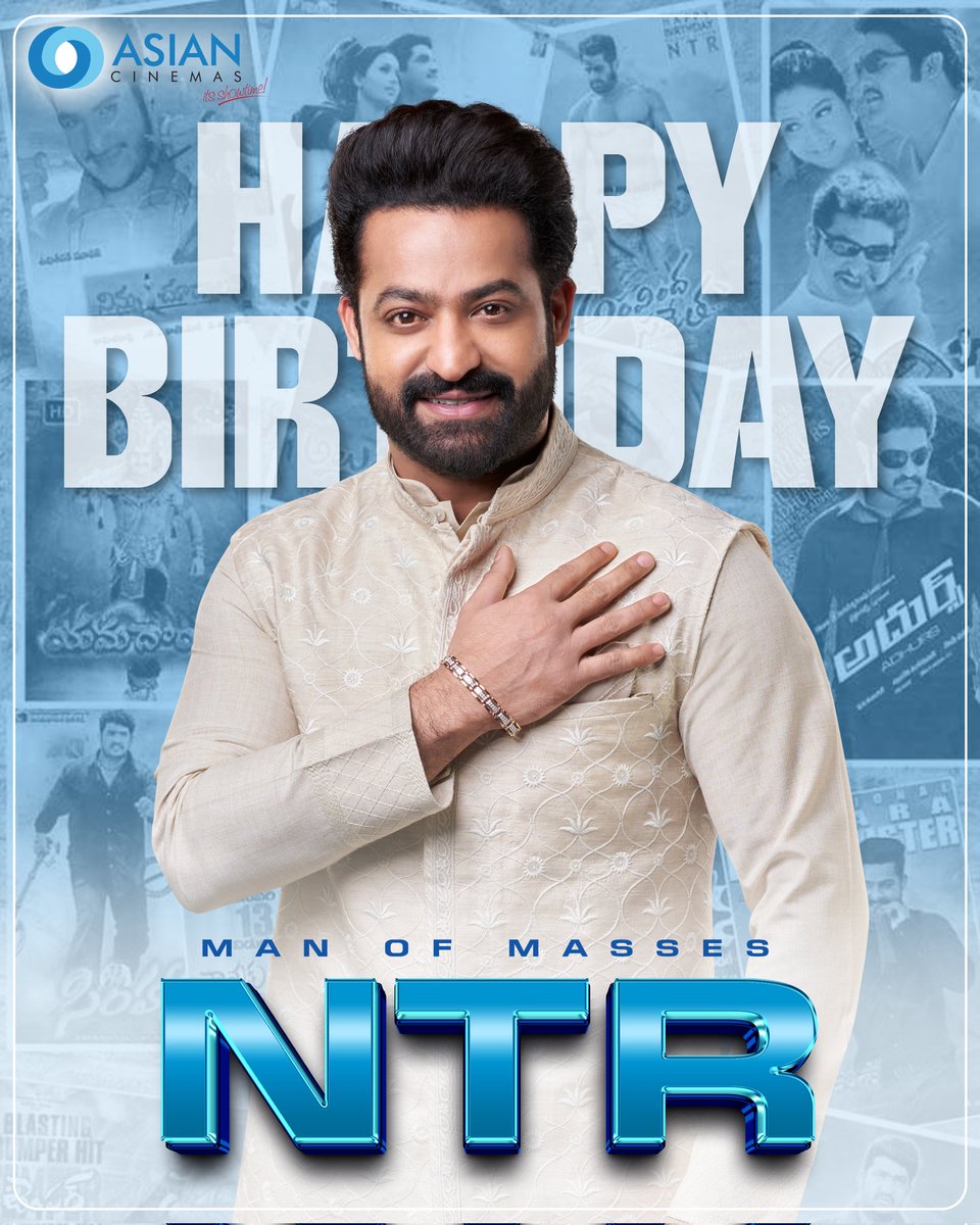 Here's wishing the Man Of Masses @tarak9999 Garu A Very Happy Birthday! #HappyBirthdayNTR