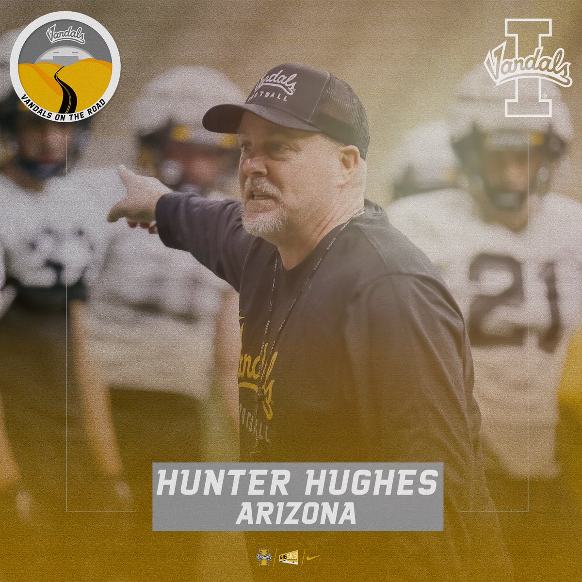 Spending this week hunting for future Vandals in the AZ sun!! ✌️'s ⬆️