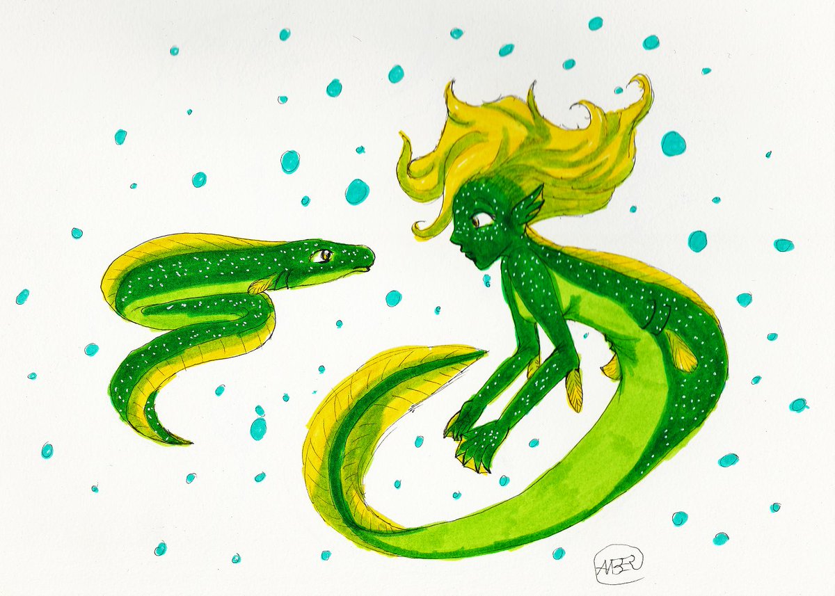 How about some #green #mermaid #art?
#mermay #forsale #supportartists
If you like the mixed media piece, I have the original up for sale in my store. Link below 👇
ko-fi.com/s/191f3bef01