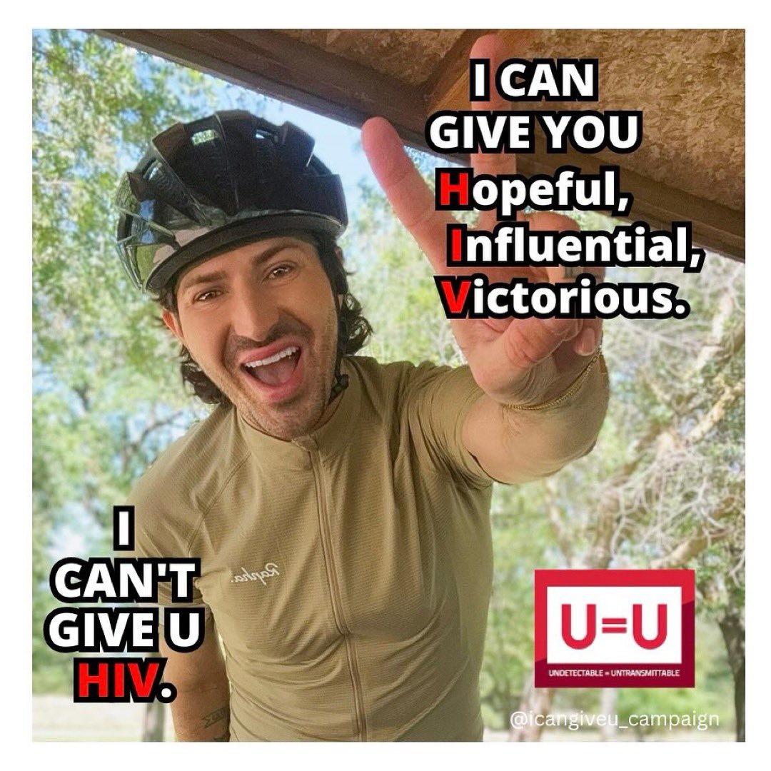 Robert CAN give you so much; but Robert CAN’T GIVE U HIV!

#iCanGiveU
#UequalsU #iCantGiveUHIV #ZeroRisk #SayZero #CommunitiesFirst
#ScienceNotStigma #FactsNotFear #ItEndsWithUs