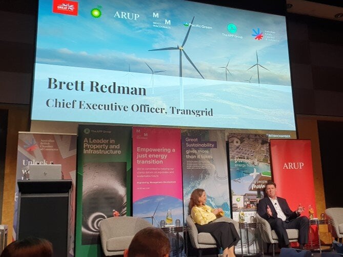 John Crawley and Pamela Kahwajy attended the Australian British #EnergyTransition & Investment Summit hosted by the @BritishChamber. The event featured great speakers and excellent coverage of the current state of the Australian #energymarket.