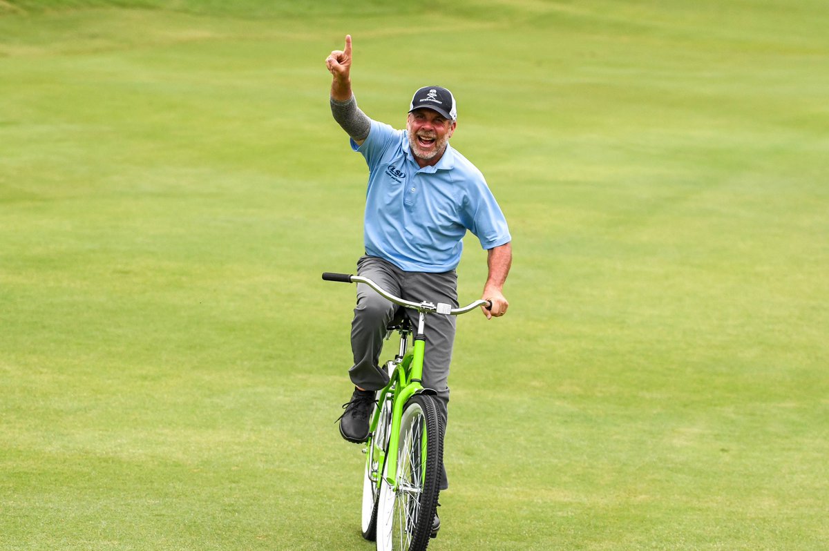 What a great win for my buddy and @MikeFlaskeyEnt ambassador #DougBarron! All wins are great but this was a @ChampionsTour major championship and it was special! The leaderboard was stacked and you played flawless to win! Thank you for all you do for our #MFEntertainment brand!