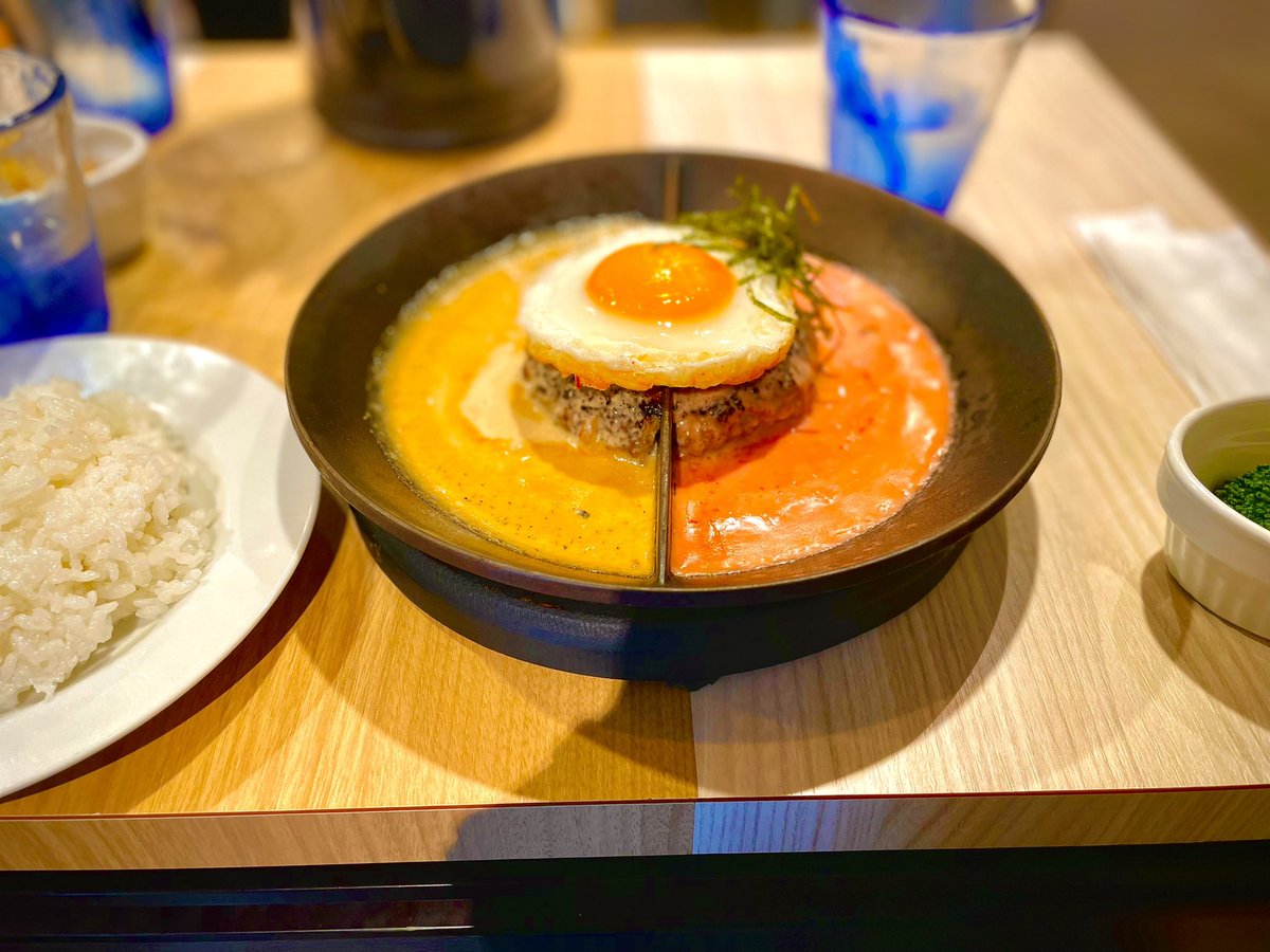 そーいえば、彼女とハンバーグ食べた