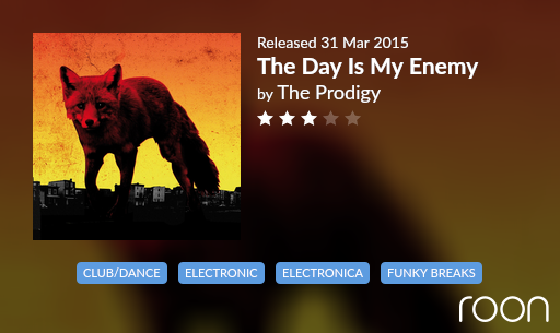 🔥 Cranking up 'The Day Is My Enemy' by The Prodigy this morning! Released in 2015, this album delivers a punch of high-energy tracks perfect for shaking off the sleep. Unrelenting and bold, it's a showcase of their iconic sound. #TheProdigy #MusicMonday