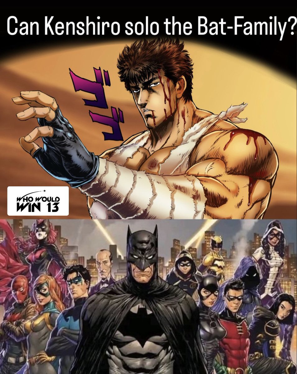 What say you⁉️ 🤔💭🥋🆚🦇💥

#fistofthenorthstar #anime #shonen #goku #batman #dc #karate #martialarts #dccomics #dceu #manga #whowouldwin