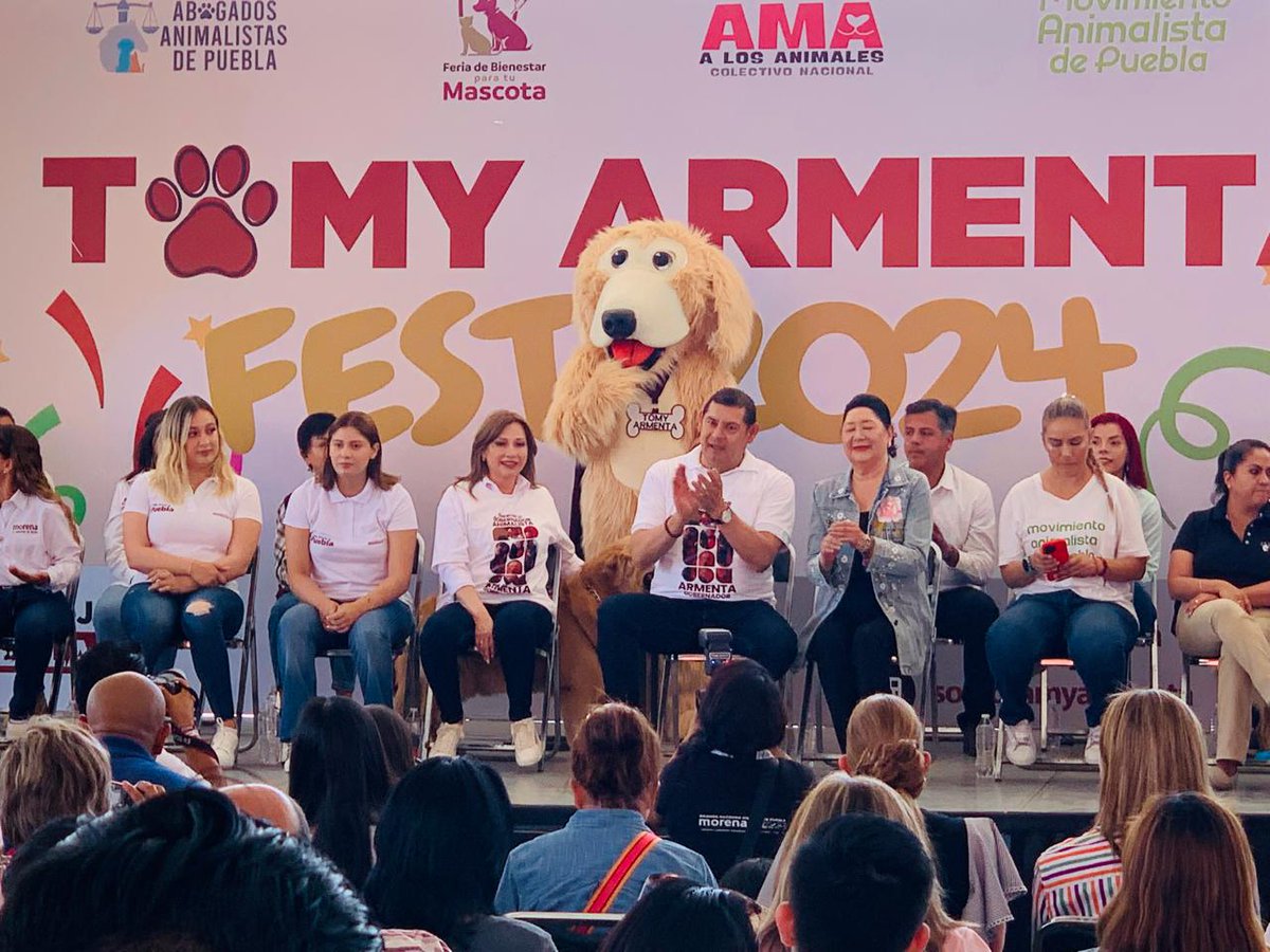 quorum_mx's tweet photo. 🟠🔴🗳️El aspirante a la gubernatura de #Morena, #AlejandroArmenta, fue el único candidato en dar un mensaje a la sobre el bienestar #amimal en el #DebatePuebla https://t.co/xBlyqSqRmI
