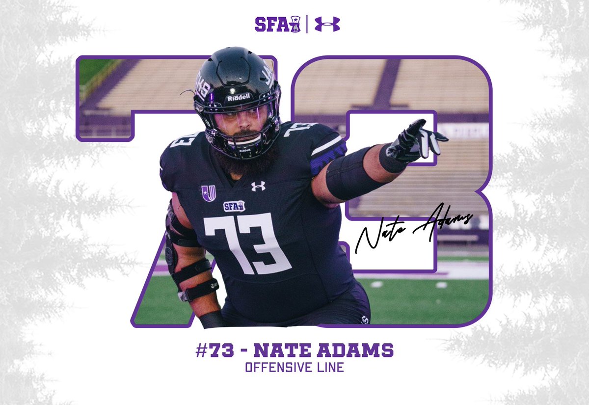 Your 2024 Single Digits (as voted by the team) #73 - @nateadams73 #AxeEm x #RaiseTheAxe x #EastTexasTough