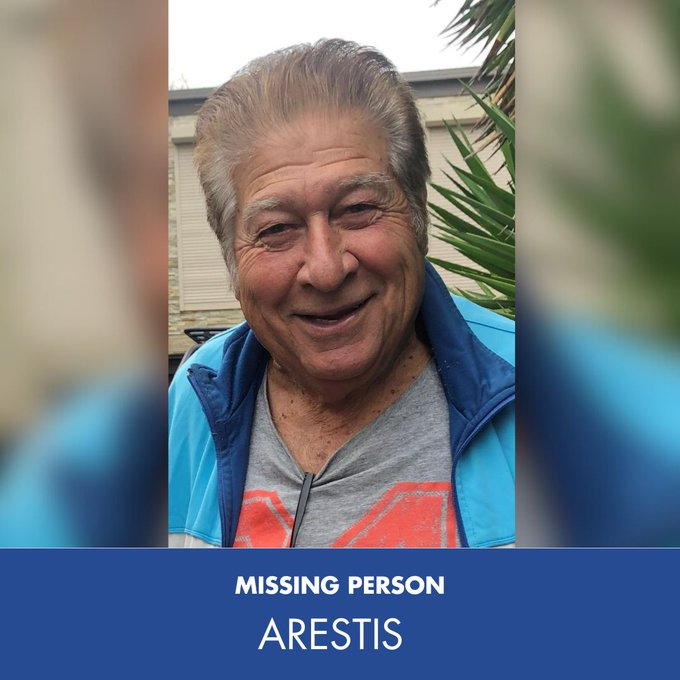 #MISSINGPERSON Australia - Arestis is missing.  

The 77-year-old was last seen on the Nepean Highway in Mentone where he was on his way to pick up his wife from the airport. 

Anyone who sights Arestis is urged to contact Caulfield Police Station on (03) 9524 9500.