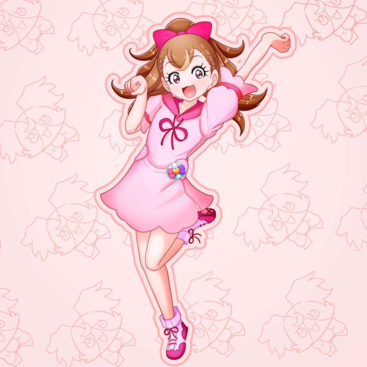 「Komugi-wan! #precure 」|Meulahkeのイラスト