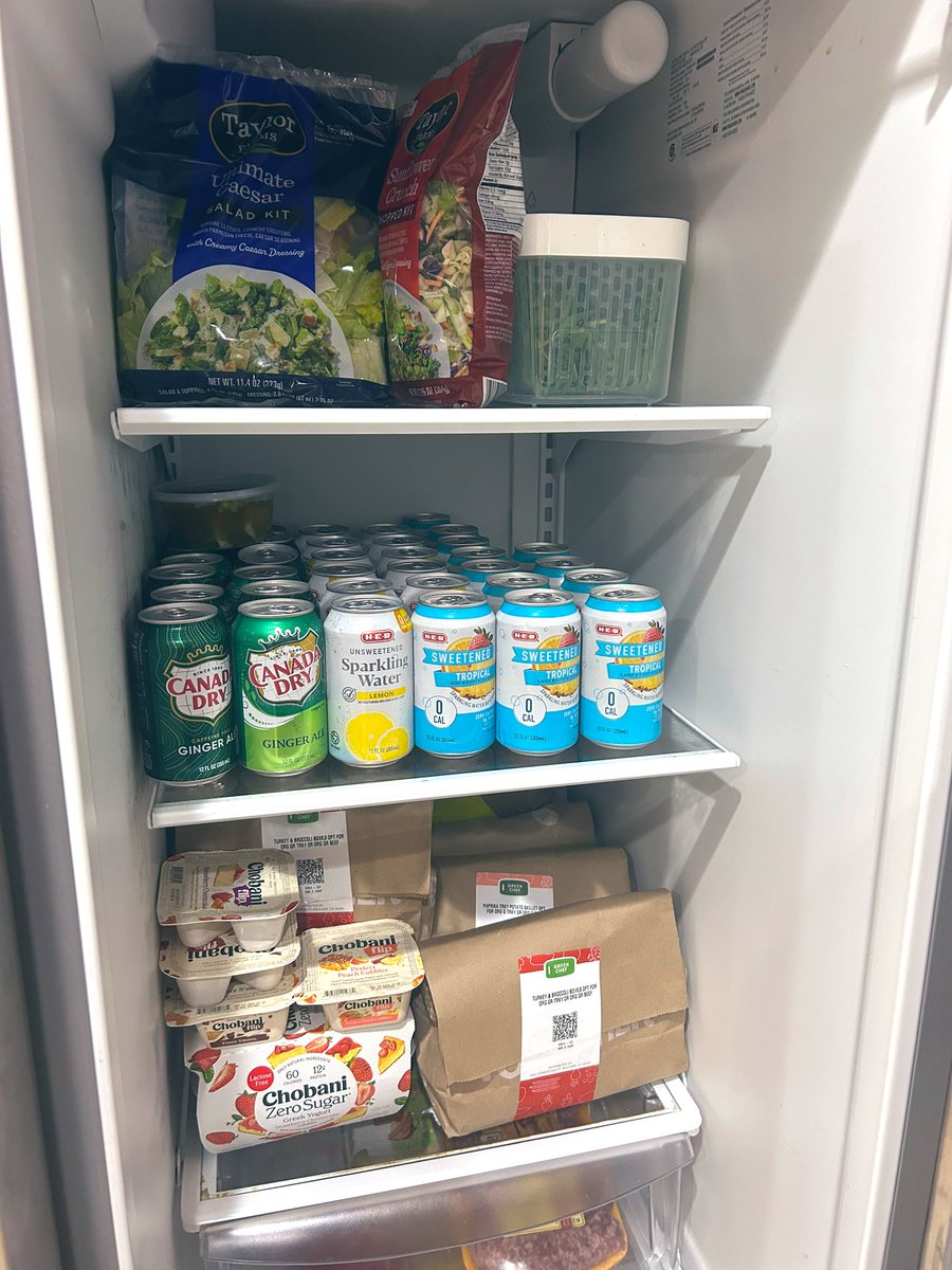 I am starting to become one of those basic bitches that has their refrigerator completely organized and everything has a stupid container to keep it fresh. lol