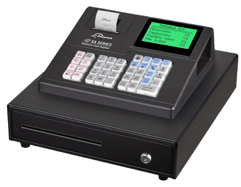 Zonerich XA138(XA137 upgraded version) cash register, bigger LCD, more characters one screen, brings wider view and faster process 😊 Feel free to let me know your idea. #cashregister #biggerscreen