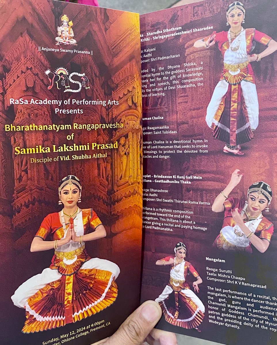 hamsanandi's tweet photo. Feeling blessed to see one of my musical compositions being performed on the stage #JoysOfLife 😍 https://t.co/PvBlq3W0bG