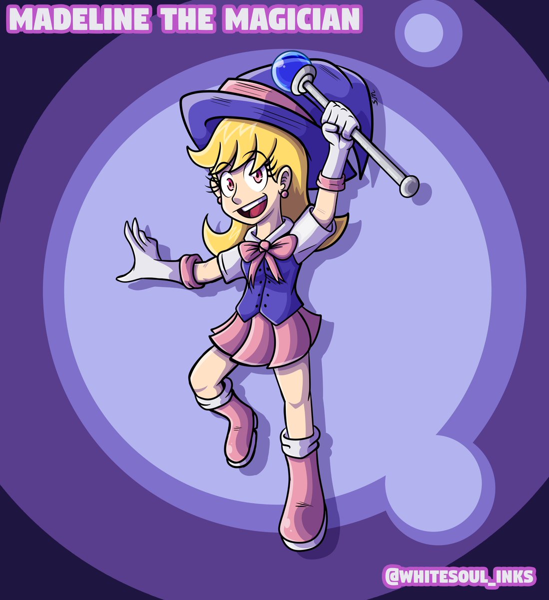 ⭐Madeline the Magician ⭐

A fanart made for @UnknownArtistML for 'Madeline's MAY-gical Medley'
Honestly, I loved doing this drawing of this little magician

🤍 and 🔄 are appreciated 

Follow him, he is an excellent artist!