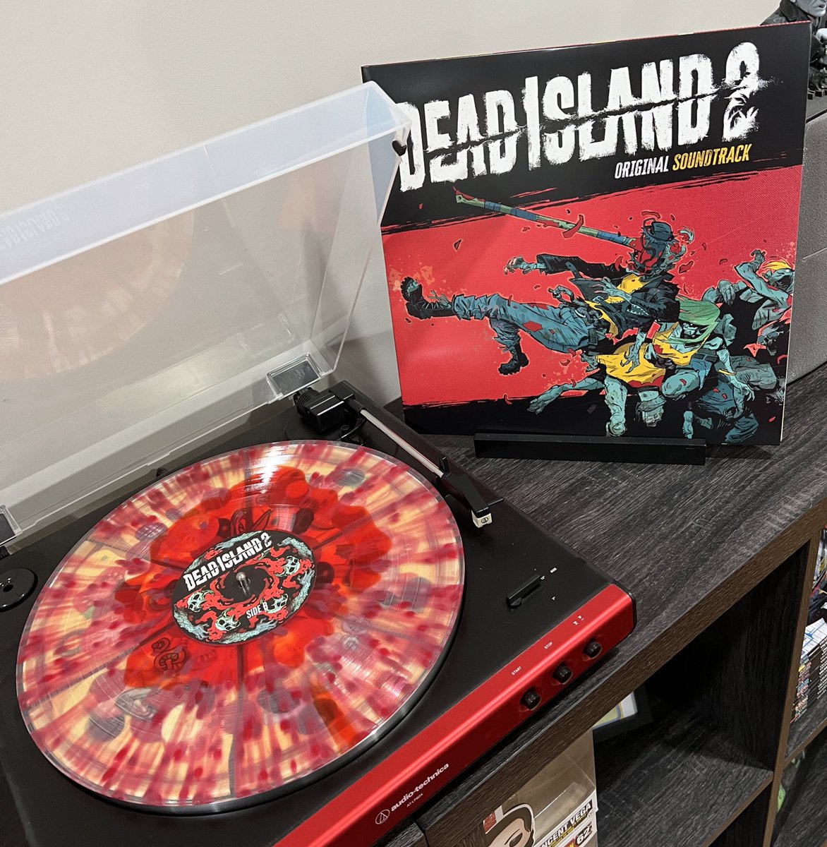 I’ve been having my fun playing DEAD ISLAND 2 and its DLC expansions, but most of all I’ve been digging the original score. Didn’t think we’d ever get a vinyl, but here we are. Sways between beach bum vibes, dystopian industrial rock, and horror-forward orchestral gloom.
