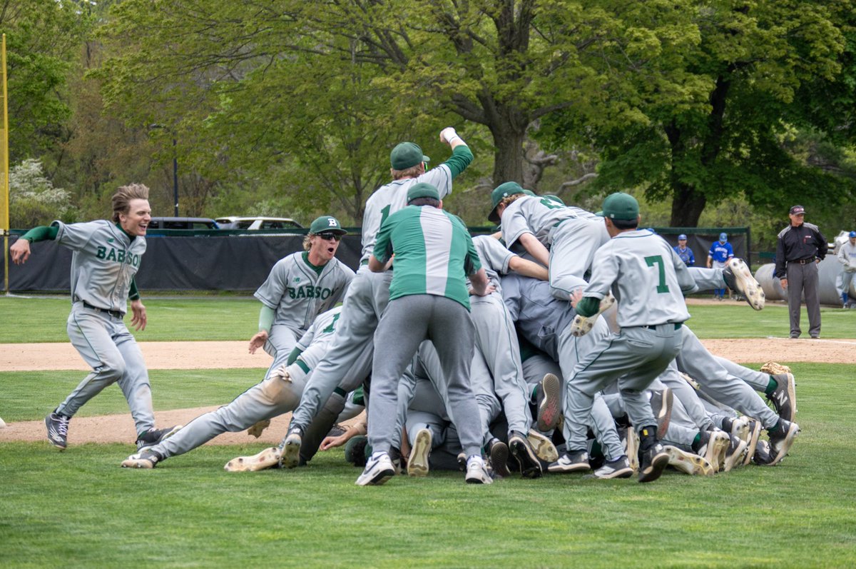 BabsonBaseball's tweet image. 2024 NEWMAC CHAMPIONS

#d3baseball #gobabo
