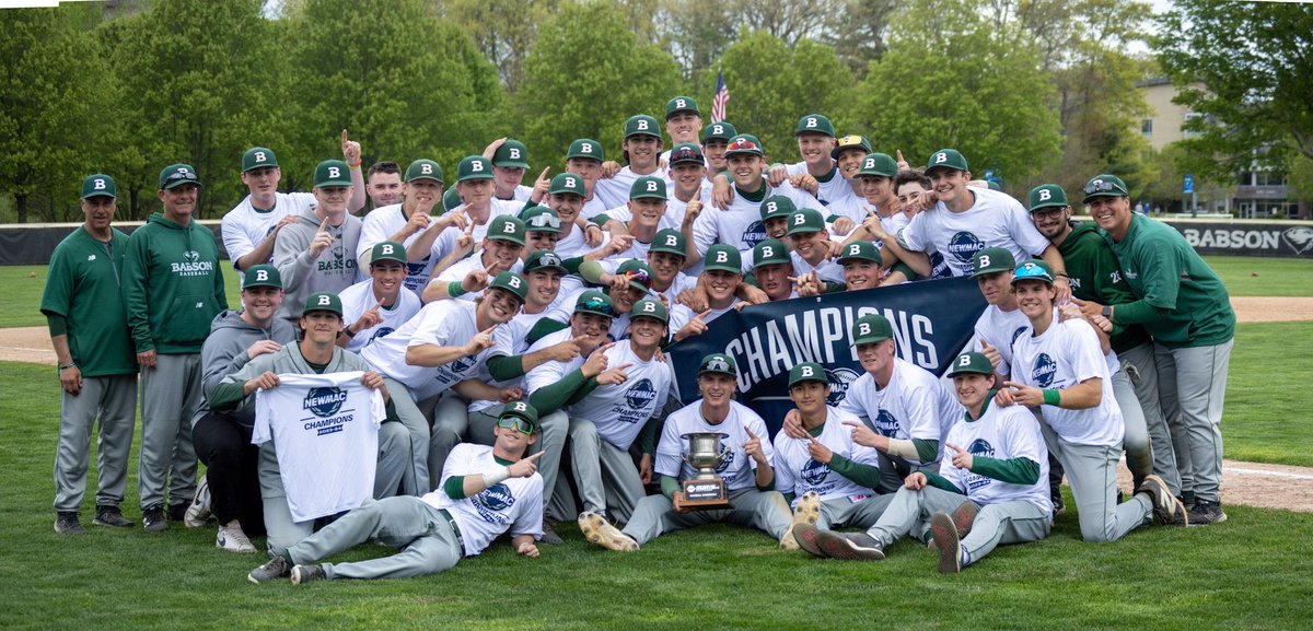 BabsonBaseball's tweet image. 2024 NEWMAC CHAMPIONS

#d3baseball #gobabo