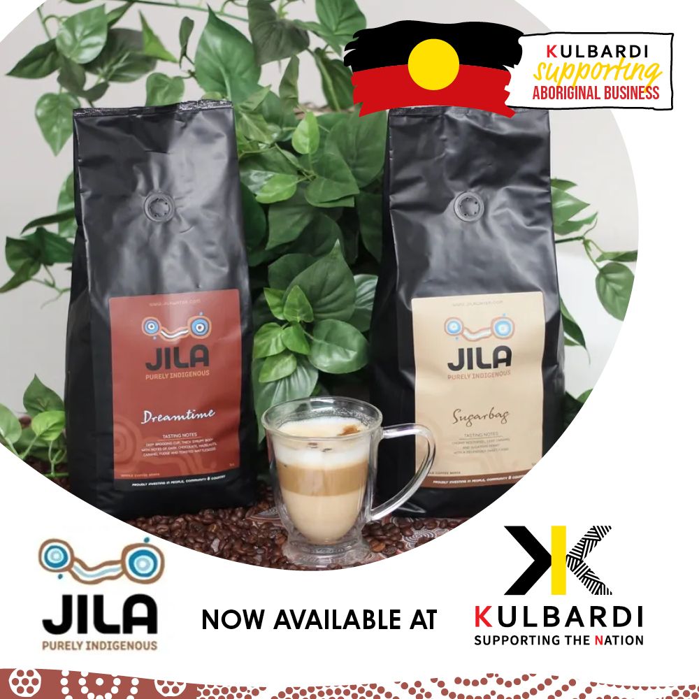 We are proud to now be stocking Jila Coffee Beans ☕️

Jila is 100% WA Indigenous owned producing high-quality coffee beans with 
a unique range of tasting notes.

#coffee #jila #aboriginalbusiness