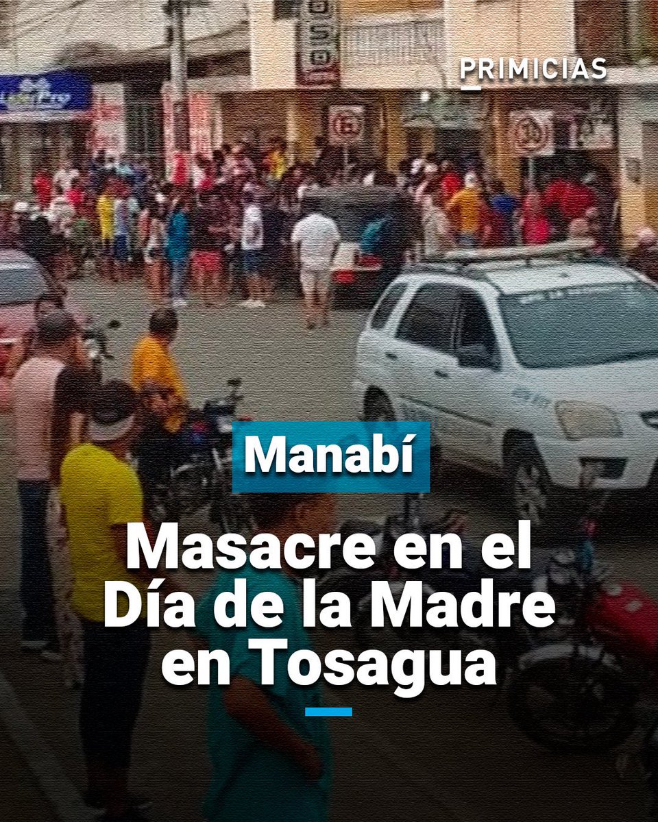 Me duele de esto que una víctima colateral era una lideresa y gran trabajadora… #Tosagua como me dueles !!!