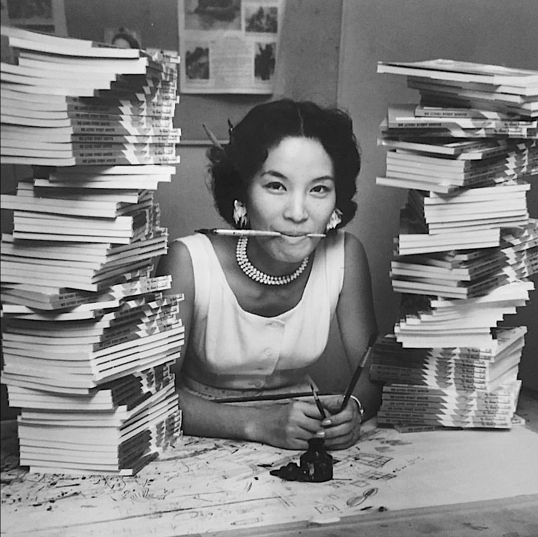 It is with great sadness that I report the passing of my mom, Sanae Yamazaki at the age of 94 after a struggle with dementia. Sanae was the First Female Art Director (People Magazine) at Time Inc. She touched many hearts during her lifetime, none more than mine. 💔
