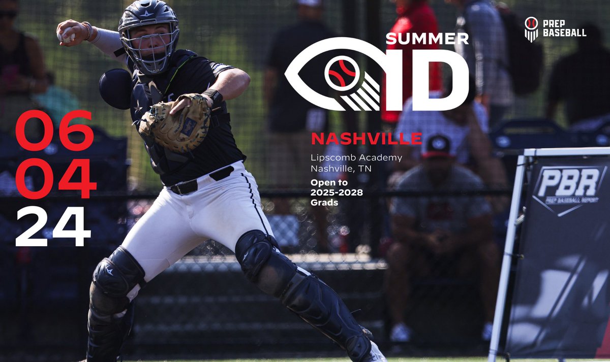 𝗡𝗔𝗦𝗛𝗩𝗜𝗟𝗟𝗘 𝗦𝗨𝗠𝗠𝗘𝗥 𝗜𝗗 🌆 + We're set to host the Nashville Summer ID on June 4th over at @LAMustangBB for all 2025-2028 prospects. You can find more info, including how to register. ⤵️ 🔗: loom.ly/HCRT97Y