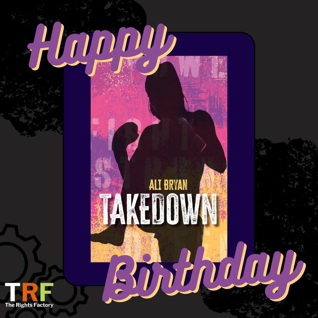 Please, let us introduce Rowan Harper, a true fighter, not just because she is a star wrestler, but because she's ready to go above and beyond to save her biggest fan: her dad! 📚 TAKEDOWN (@cormorantbooks) by @AliBryan hits the shelf today! #bookbirthday #newbook