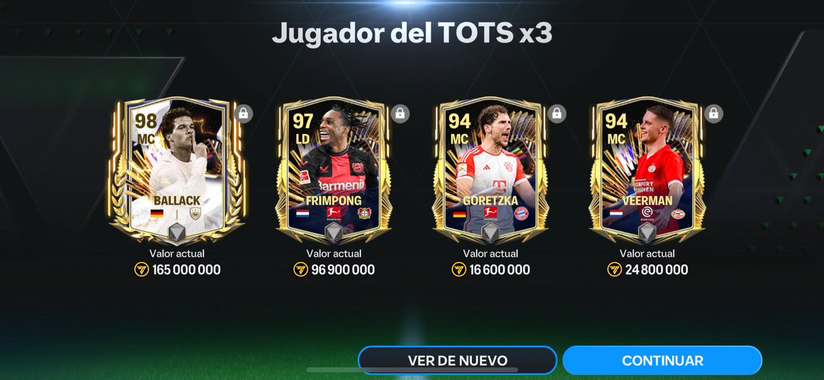 Dios q suerte acabo de tener😭 GRACIAS EA POR ESE VEERMAN 😍@tutiofifa