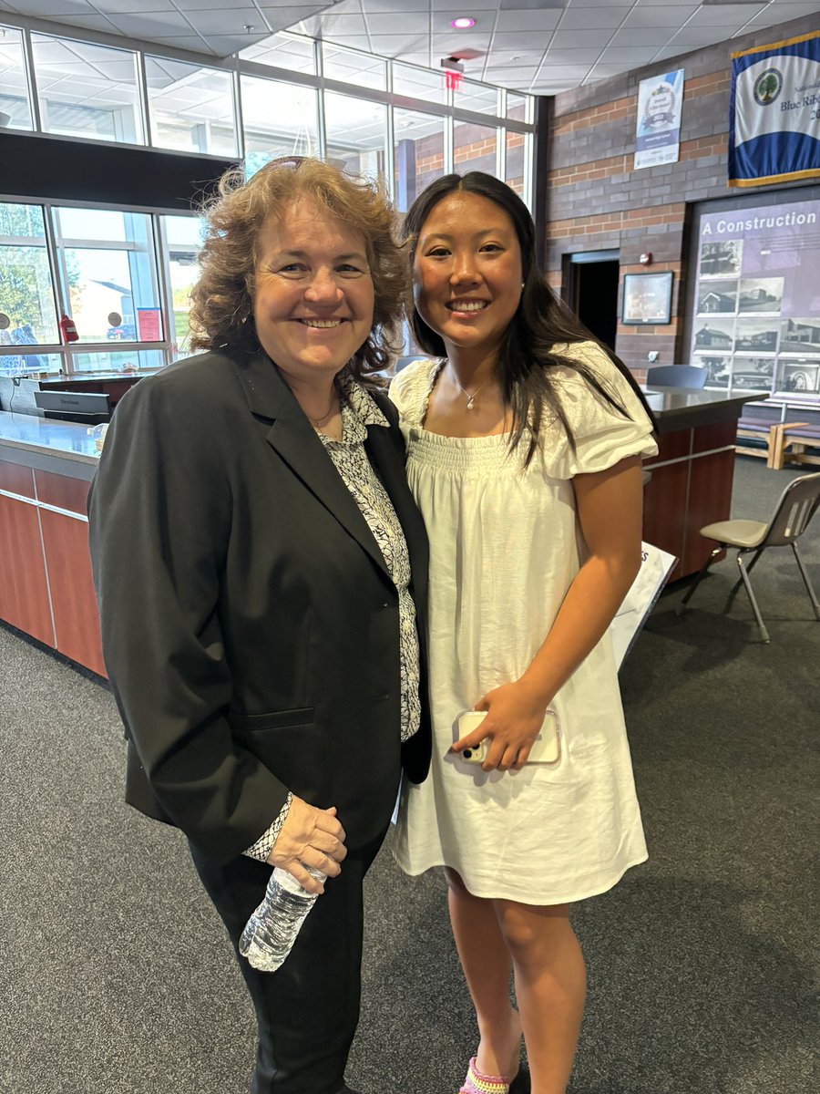 Thank you all for supporting her through her softball career.