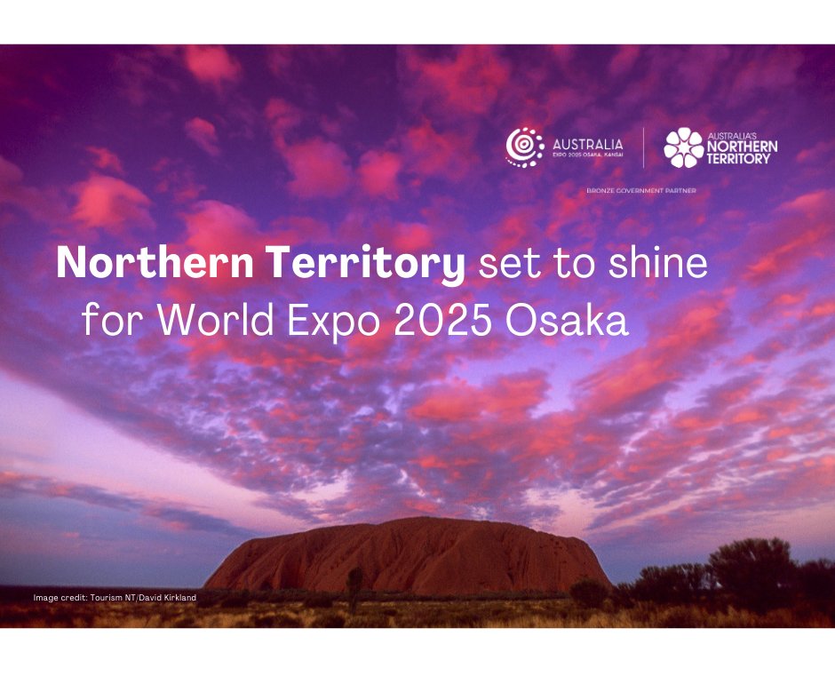 We are delighted that the Northern Territory has joined as a bronze partner of the #AustraliaPavilion at @expo2025japan. NT’s stunning natural beauty, diverse culture and commitment to decarbonisation will be on show to the world.
北部準州がオーストラリア館のブロンズパートナーに!