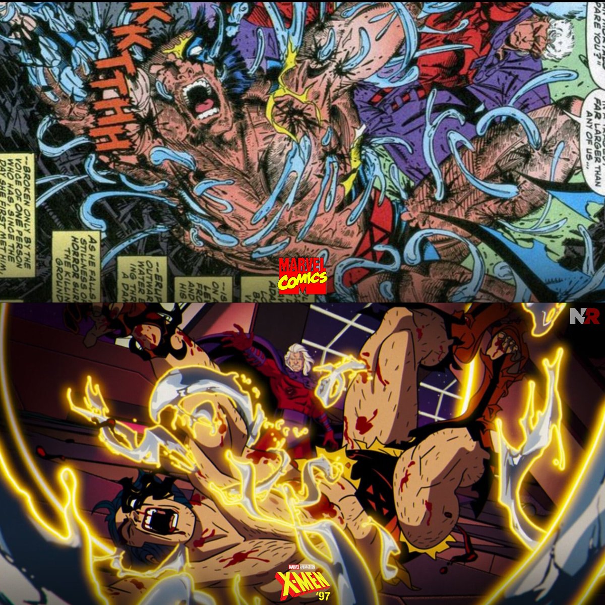 The comic panel that inspired THAT scene from X-Men '97.