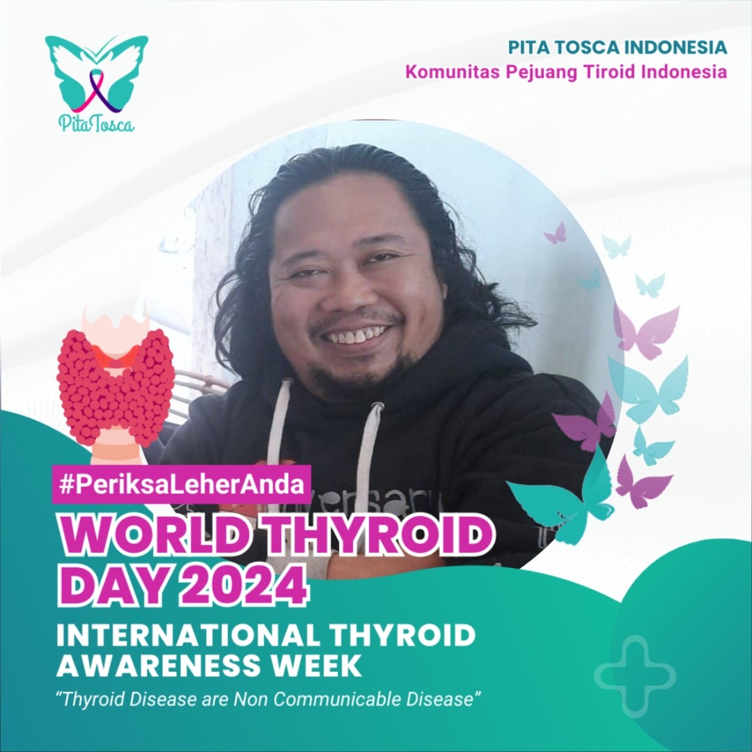 Tetap semangat untuk para pejuang tiroid

#PeriksaLeherAnda 
#WorldThyroidDay
#thyroiddisease 
#thyroidawareness 
#hashimotodisease 
#hashimotothyroiditis 
#gravesdisease 
#hashimotowarrior 
#graveswarrior 
#autoimmunewarrior